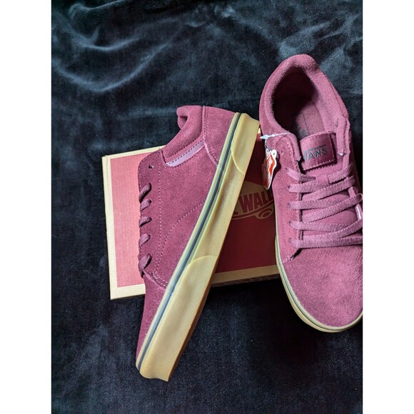 Vans Seldan Suede Port Wine/Gum Mens Shoes VN0A4TZEK10 Maroon Size 8.5 - Picture 2 of 11